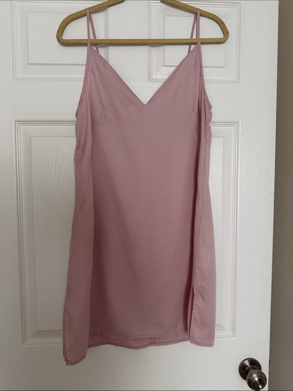 Ettitude Dusty Rose V-Neck chemise